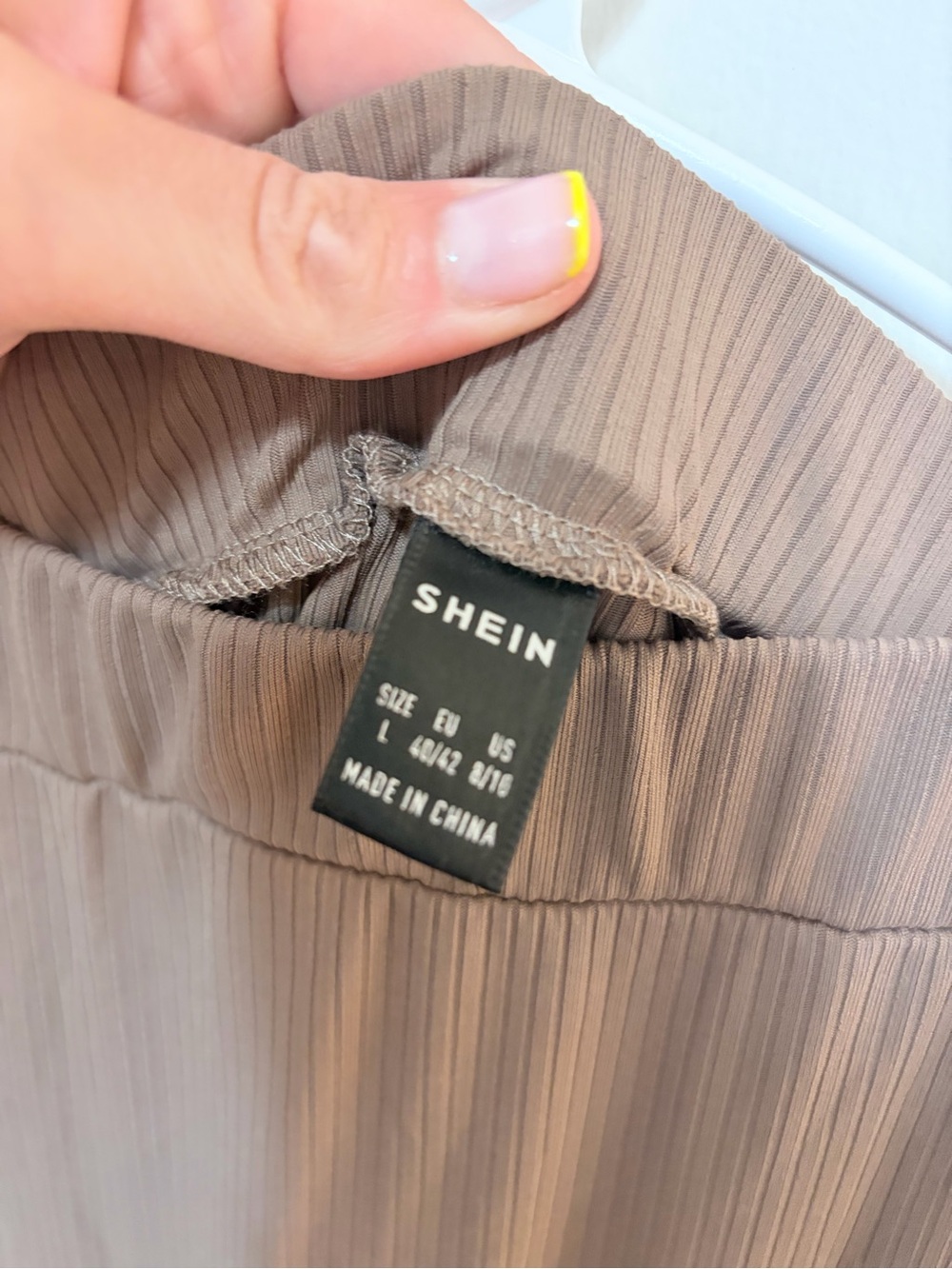 Two Ribbed Maxi Skirts - Picture 5 of 5